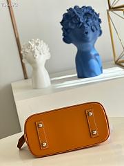 Louis Vuitton Alma BB Epi Grained Leather Honey Gold M57540 23.5x17.5x11.5cm - 5