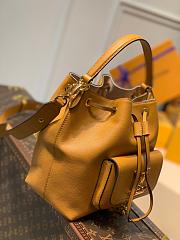 Louis Vuitton Lockme Bucket Bag Brown M57689 20x22x13cm - 3