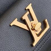 Louis Vuitton Lockme Bucket Bag Black M57687 20x22x13cm - 6