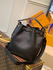 Louis Vuitton Lockme Bucket Bag Black M57687 20x22x13cm - 3