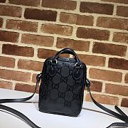 Gucci Off The Grid Shoulder Bag Black 625850 16x22x8.5cm - 2