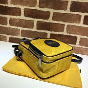 Gucci Off The Grid Shoulder Bag Yellow 625850 16x22x8.5cm - 4