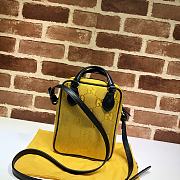 Gucci Off The Grid Shoulder Bag Yellow 625850 16x22x8.5cm - 2