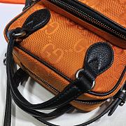 Gucci Off The Grid Shoulder Bag Orange 625850 16x22x8.5cm - 3