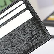 Gucci GG Marmont Leather Wallet Black 428725 11x9cm - 6