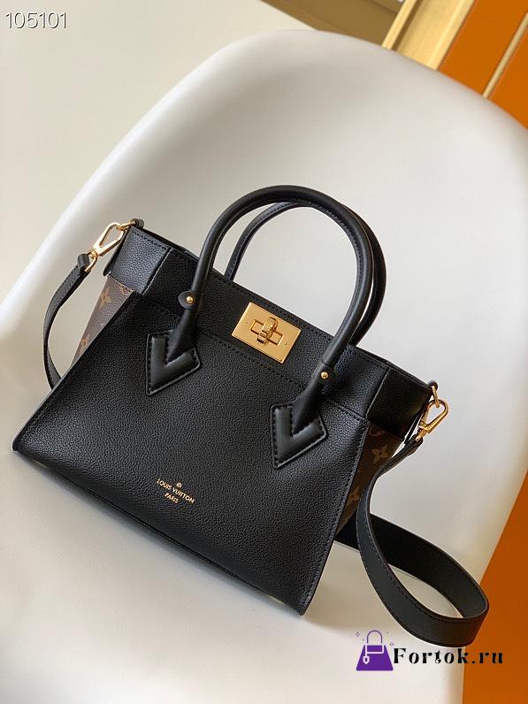 Louis Vuitton On My Side PM Black M57728 25x20x12cm - 1