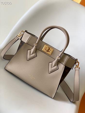 Louis Vuitton On My Side PM Beige M57729 25x20x12cm