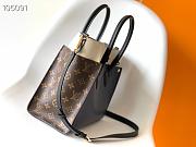 Louis Vuitton On My Side MM Navy M58485 30.5x24.5x14cm - 5