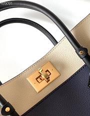 Louis Vuitton On My Side MM Navy M58485 30.5x24.5x14cm - 3