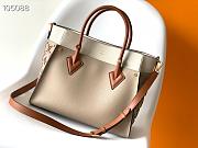 Louis Vuitton On My Side MM Galet M53825 30.5x24.5x14cm - 4