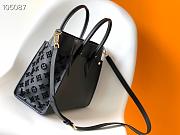 Louis Vuitton On My Side MM Black M53826 30.5x24.5x14cm - 5