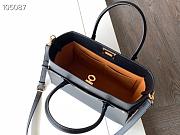 Louis Vuitton On My Side MM Black M53826 30.5x24.5x14cm - 3