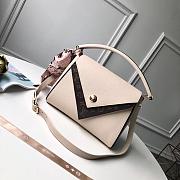 Louis Vuitton Double V Bag Monogram Canvas Creme M54439 28x21x16cm - 1