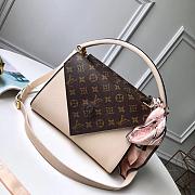 Louis Vuitton Double V Bag Monogram Canvas Creme M54439 28x21x16cm - 2