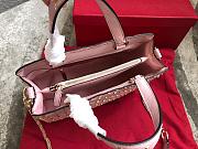 Valentino Garavani Rockstud Spike Tote Bag Pink 26x13x20cm - 5
