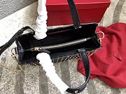 Valentino Garavani Rockstud Spike Tote Bag Black 26x13x20cm - 6