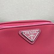 Prada Re-Edition 2005 Hobo Camera Nylon Bag Pink 1BH153 20x15x5cm - 6
