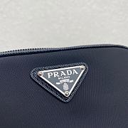 Prada Re-Edition 2005 Hobo Camera Nylon Bag Black 1BH153 20x15x5cm - 3
