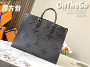 Louis Vuitton Onthego GM Black M45081 41x34x19cm - 4