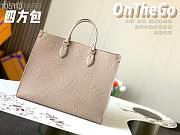 Louis Vuitton Onthego MM Beige M45607 34x26x15cm - 1