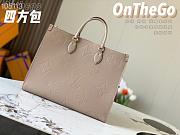Louis Vuitton Onthego MM Beige M45607 34x26x15cm - 4