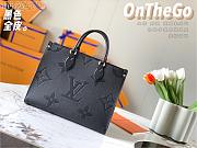 Louis Vuitton Onthego MM Black M45595 34x26x15cm - 6