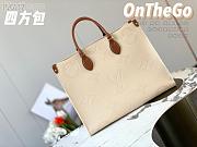 Louis Vuitton Onthego GM Cream M44921 41x34x19cm - 1