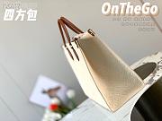 Louis Vuitton Onthego GM Cream M44921 41x34x19cm - 5