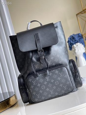 Louis Vuitton Trio Backpack Monogram Eclipse M45538 60x72x19cm