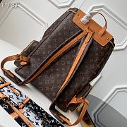 Louis Vuitton Trio Backpack Monogram Eclipse Brown M44658 60x72x19cm - 5