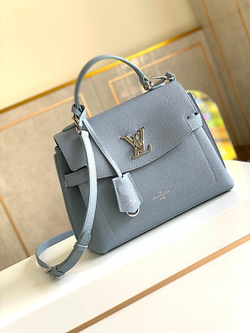 Louis Vuitton Lockme Ever BB Light Blue M53937 28x20x11.5cm