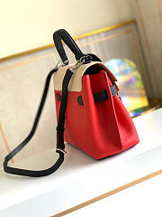 Louis Vuitton Lockme Ever BB Red/Cream M53937 28x20x11.5cm - 2