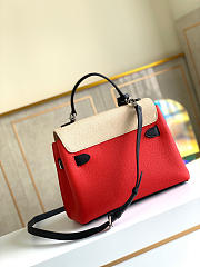 Louis Vuitton Lockme Ever BB Red/Cream M53937 28x20x11.5cm - 4
