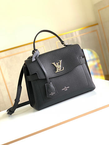 Louis Vuitton Lockme Ever BB Black M53937 28x20x11.5cm