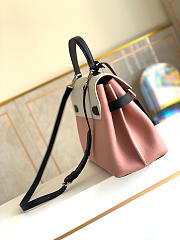 Louis Vuitton Lockme Ever MM White/Pink M56094 33.5×21.5×14.5cm - 2