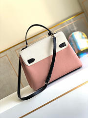 Louis Vuitton Lockme Ever MM White/Pink M56094 33.5×21.5×14.5cm - 4
