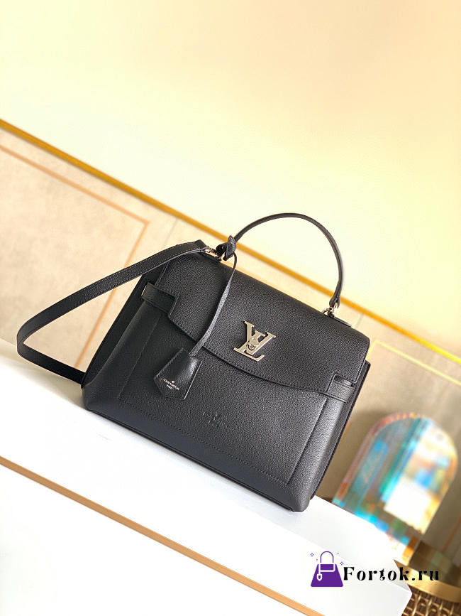 Louis Vuitton Lockme Ever MM Black M51395 33.5×21.5×14.5cm - 1