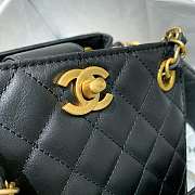 Chanel Strap Into Bucket Bag Black AS2230 15.5x15x12.5cm - 2