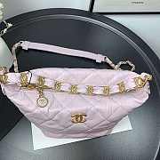 Chanel Hobo Bag Pink AS2480 15x12.5x18cm - 2