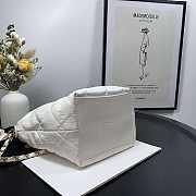 Chanel Hobo Bag White AS2480 15x12.5x18cm - 6