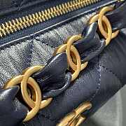 Chanel Hobo Bag Dark Blue AS2480 15x12.5x18cm - 2