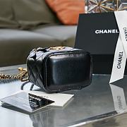 Chanel Small Vanity With Chain Gold-tone Metal Black AP2292 8.5×11×7cm - 5