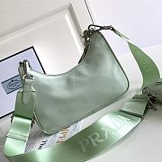 Prada Re-Edition 2005 Nylon Bag Mint 1BH204 22x12x6cm - 4
