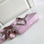 Prada Re-Edition 2005 Nylon Bag Dust Pink 1BH204 22x12x6cm - 6