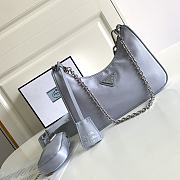 Prada Re-Edition 2005 Nylon Bag Cornflower 1BH204 22x12x6cm - 1