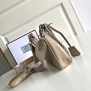 Prada Re-Edition 2005 Nylon Bag Beige 1BH204 22x12x6cm - 6