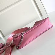 Prada Re-Edition 2005 Nylon Bag Pink 1BH204 22x12x6cm - 4