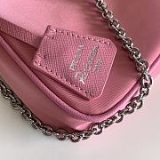 Prada Re-Edition 2005 Nylon Bag Pink 1BH204 22x12x6cm - 3