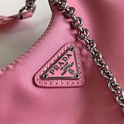 Prada Re-Edition 2005 Nylon Bag Pink 1BH204 22x12x6cm - 2