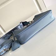 Prada Re-Edition 2005 Nylon Bag Light Blue 1BH204 22x12x6cm - 2